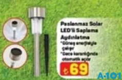PASLANMAZ SOLAR LED'Lİ SAPLAMA AYDINLATMA indirimli fiyat PASLANMAZ SOLAR LED'Lİ SAPLAMA AYDINLATMA fiyat ve kampanya bilgisi